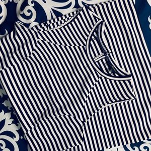 Nautical  Bandage Dress